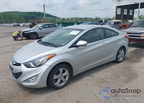 2013 Hyundai Elantra Gs из США, поврежденный, VIN KMHDH6AEXDU002646